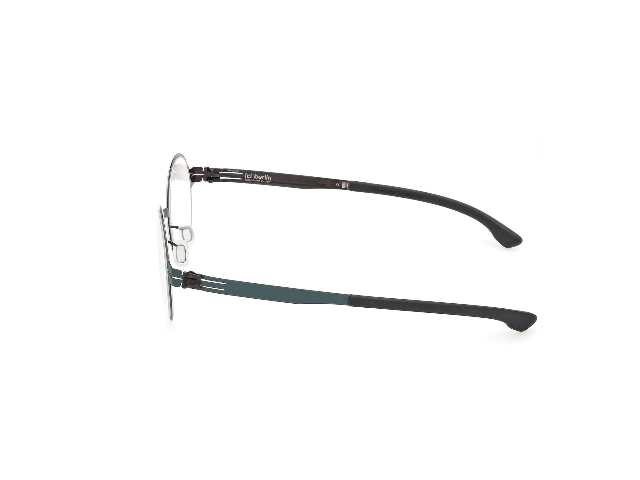 IC! BERLIN-WILHELM-SPRUCE GREEN-GU-0-SPECTACLE FRAME