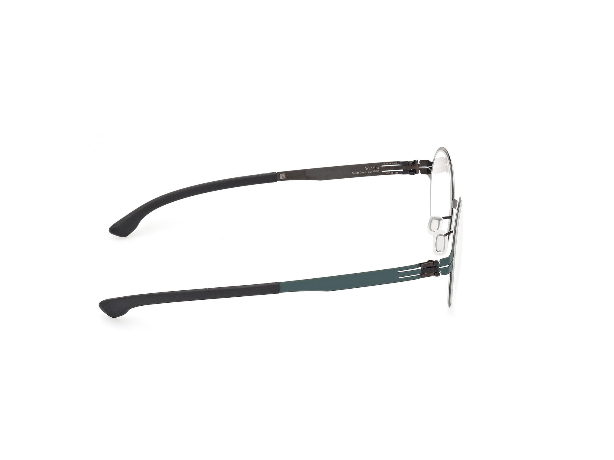 IC! BERLIN-WILHELM-SPRUCE GREEN-GU-0-SPECTACLE FRAME