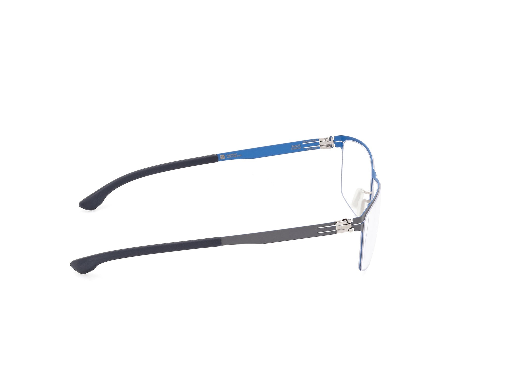 IC! BERLIN-SVEN H.-BOULER BLUE-5715-SPECTACLE FRAME