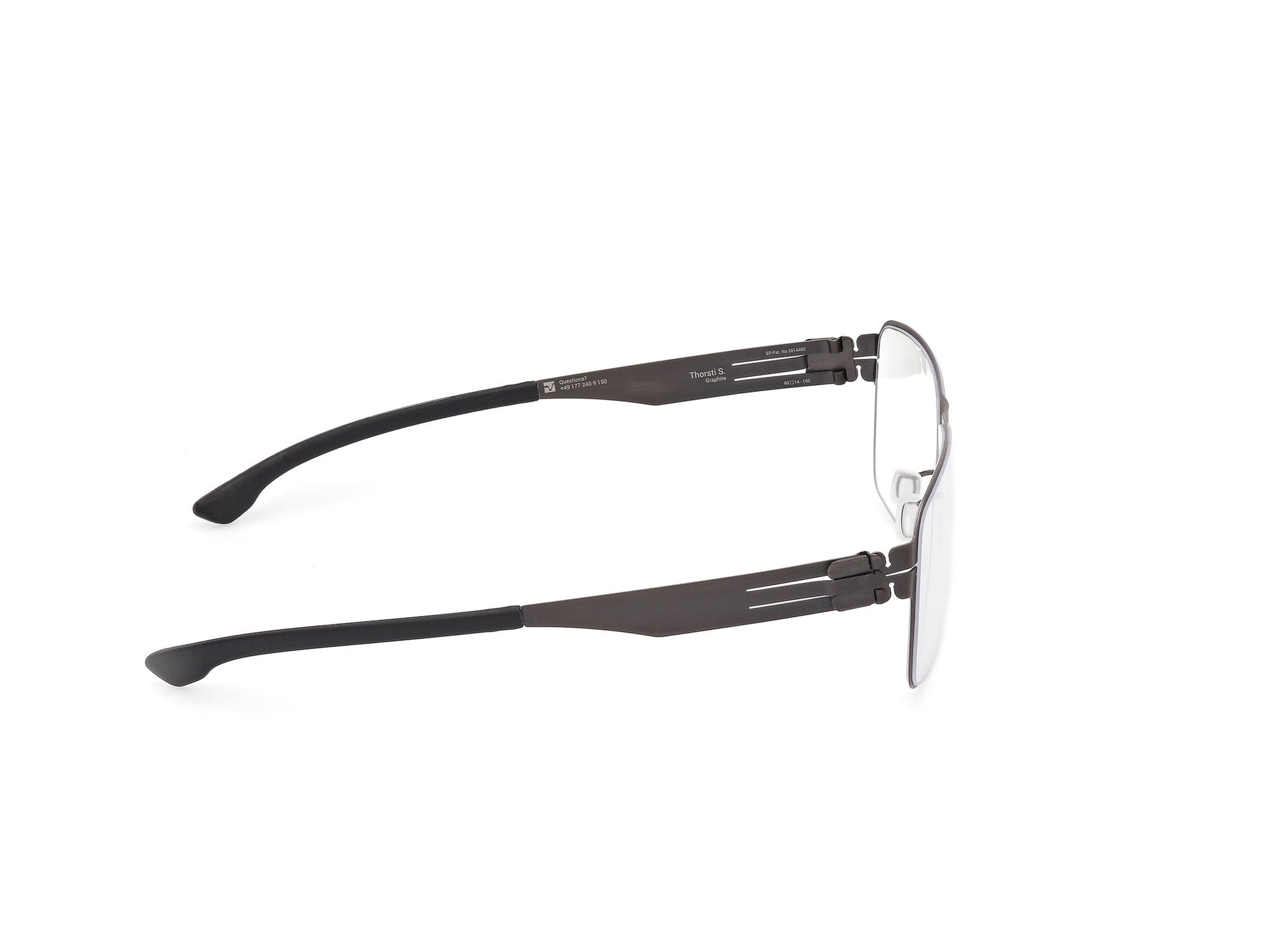 IC! BERLIN-THORSTI GRAPH-GRAPHITE :BLACK-6023-GLASSES FRAMES