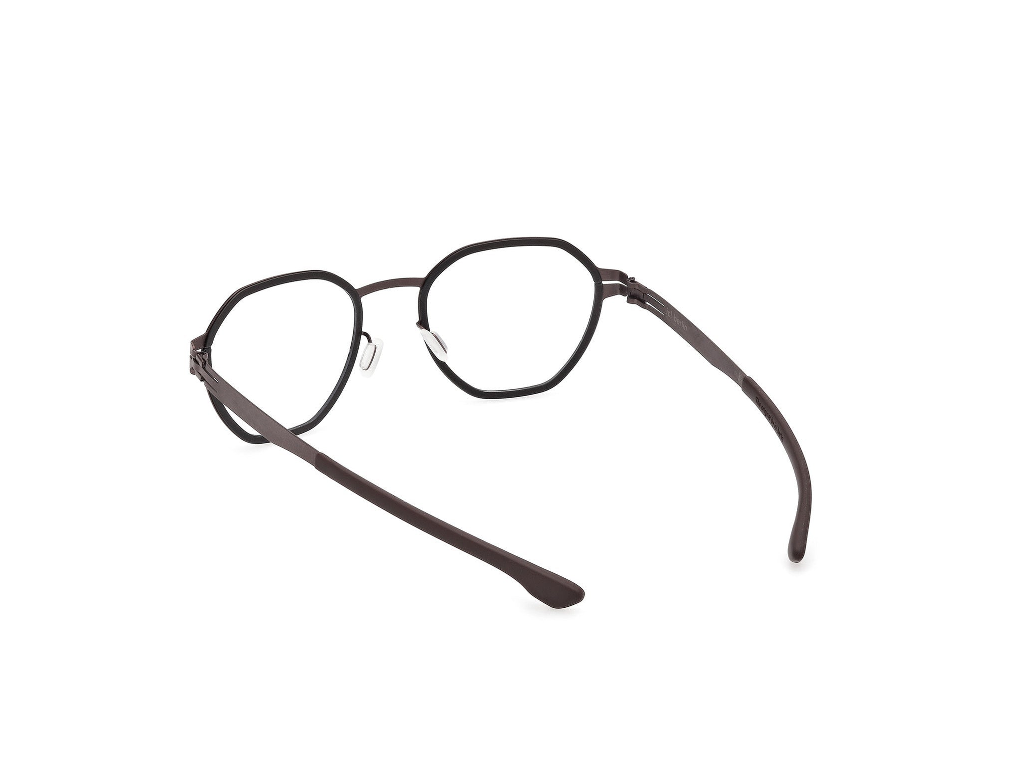 IC! BERLIN-CARBON-TEAK-BLACK :NOU-4920-SPECTACLE FRAME