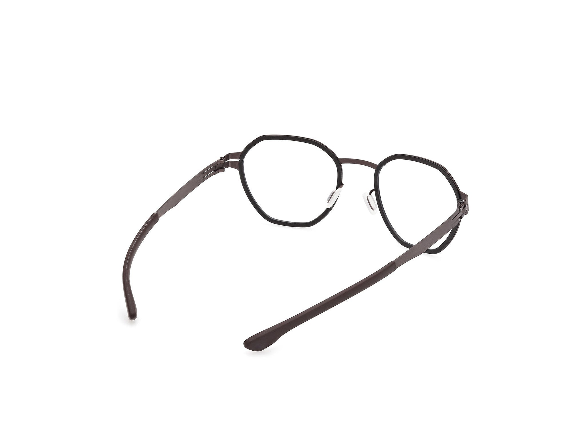 IC! BERLIN-CARBON-TEAK-BLACK :NOU-4920-SPECTACLE FRAME