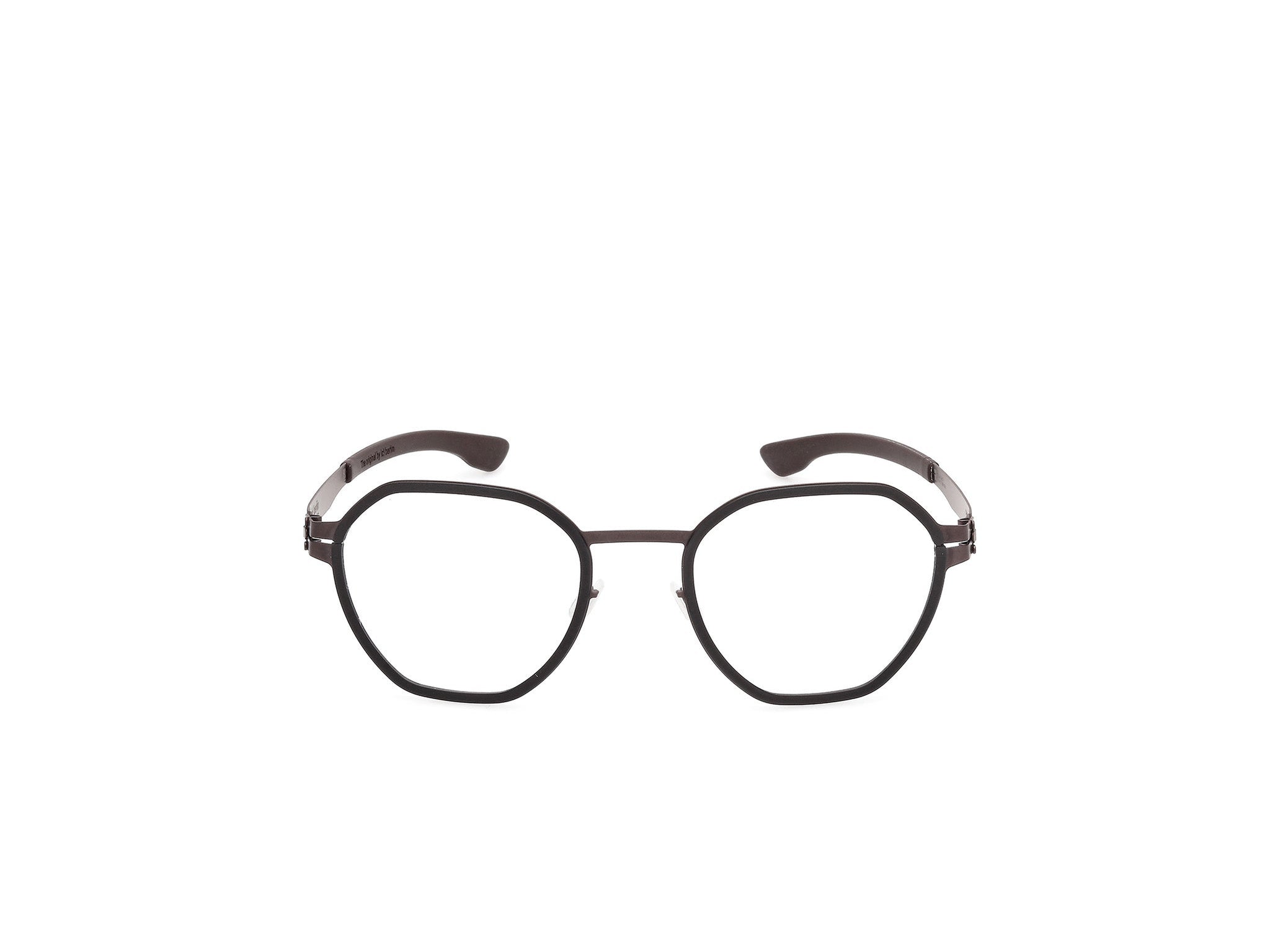 IC! BERLIN-CARBON-TEAK-BLACK :NOU-4920-SPECTACLE FRAME