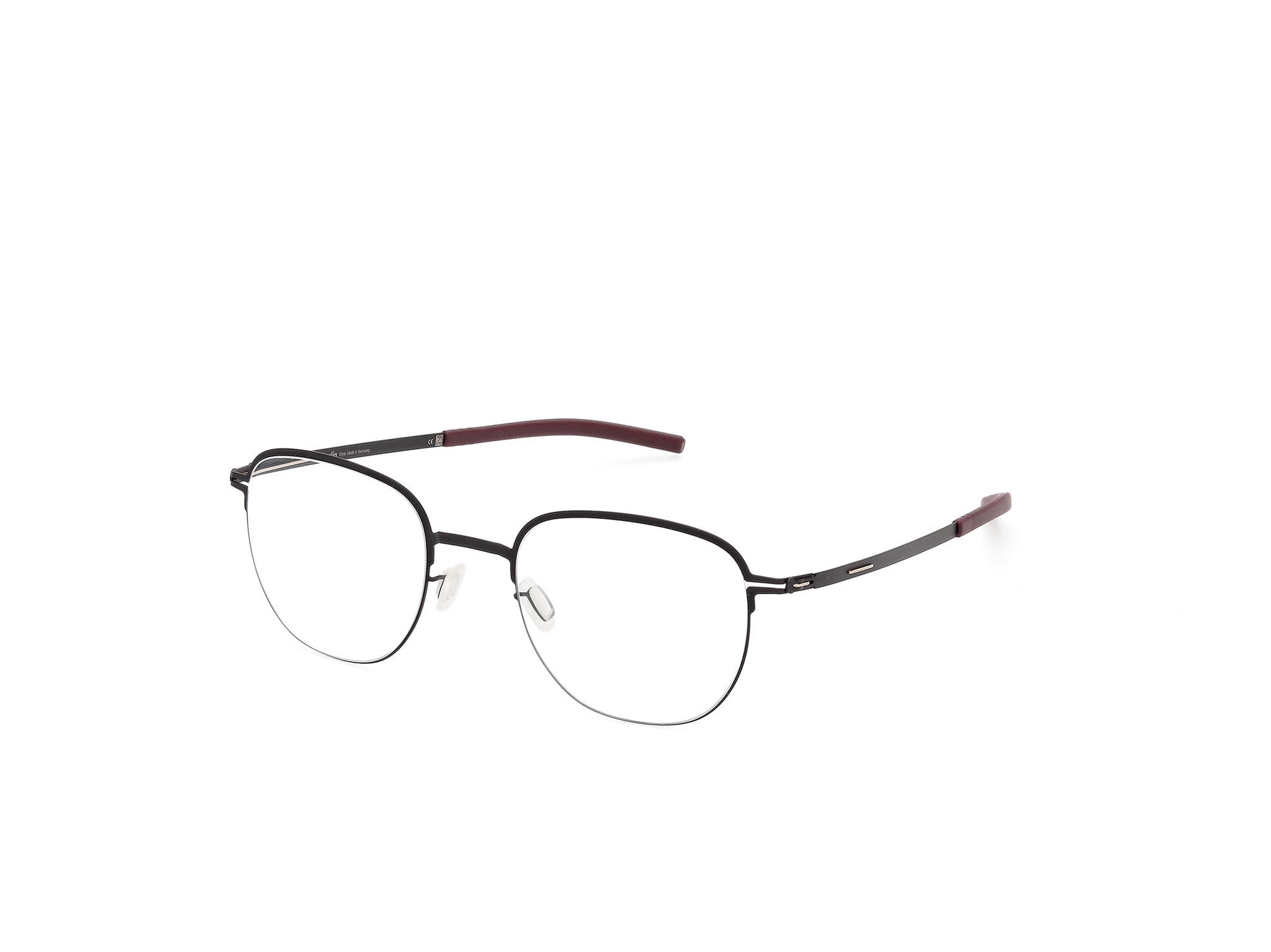 IC! BERLIN-NOTOS-BLACK :DARK-RED-4721-SPECTACLE FRAME product image