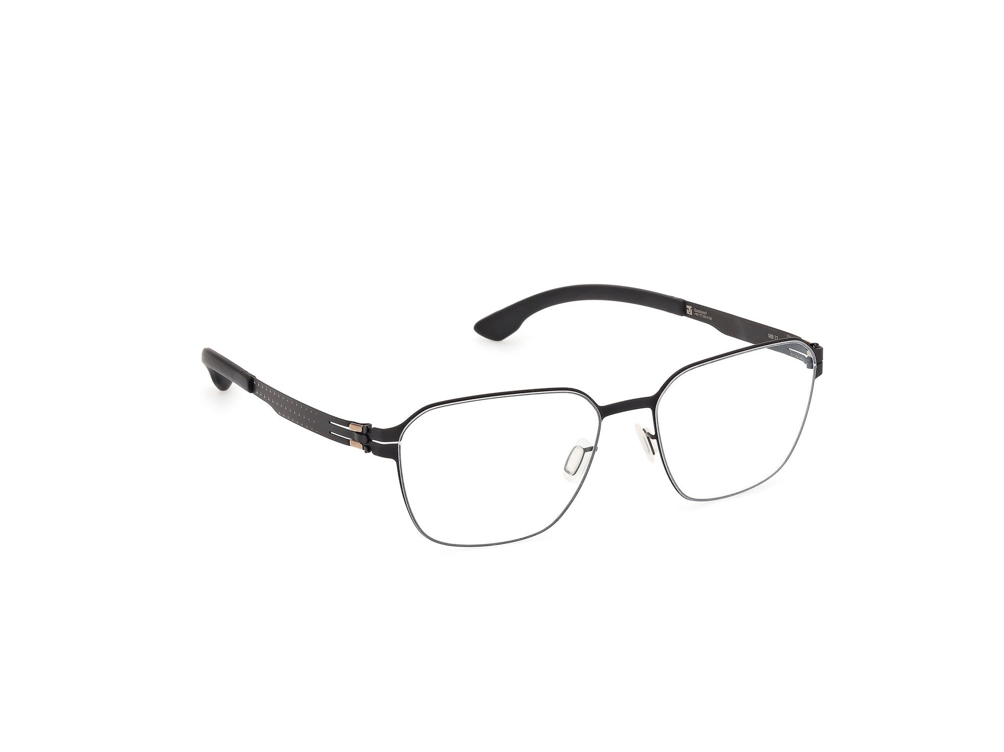 IC! BERLIN-MB 12-BLACK-5816-SPECTACLE FRAME