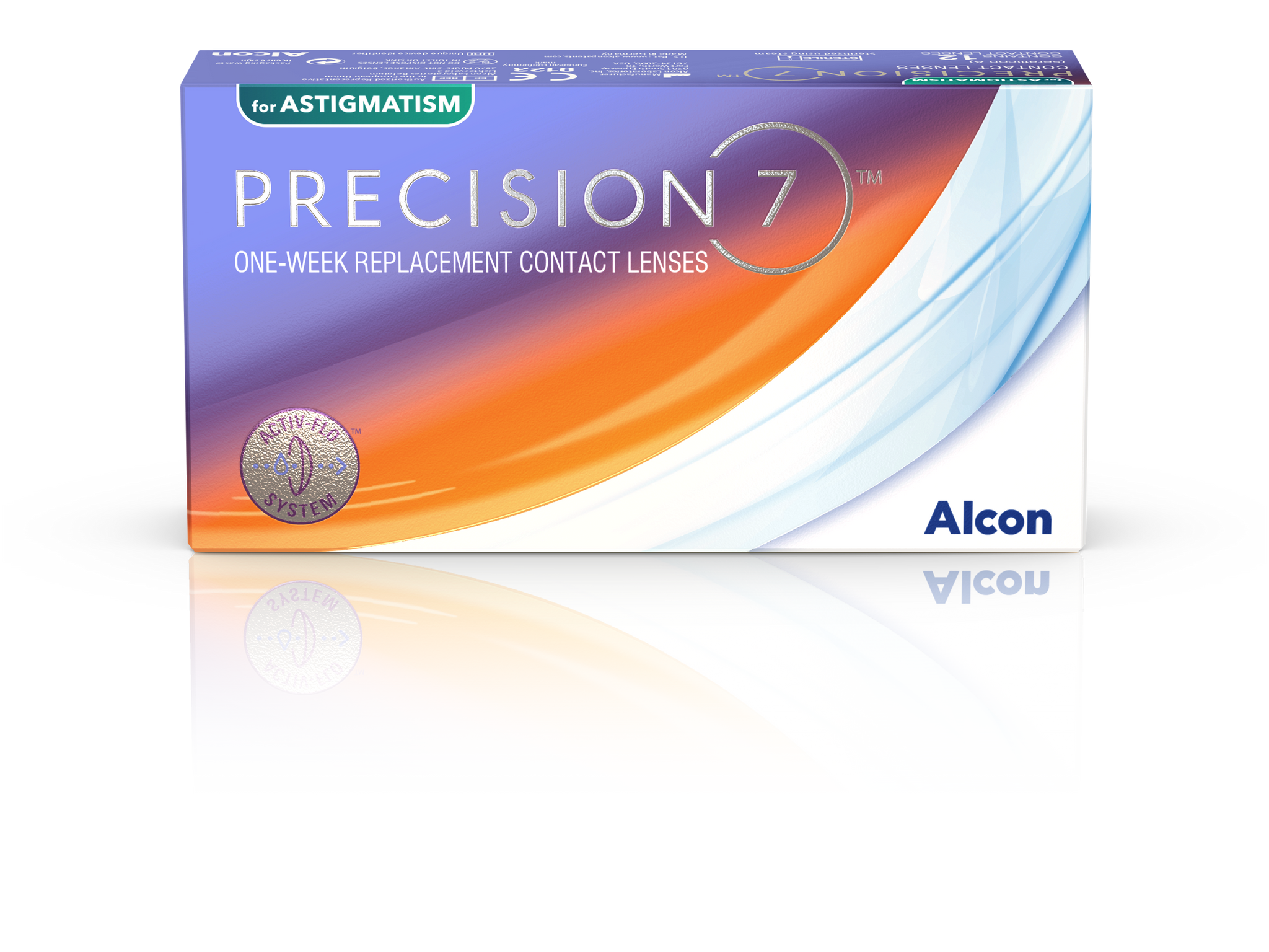 PRECISION 7 FOR ASTIGMATISM - 12 LENSES - 1 WEEK