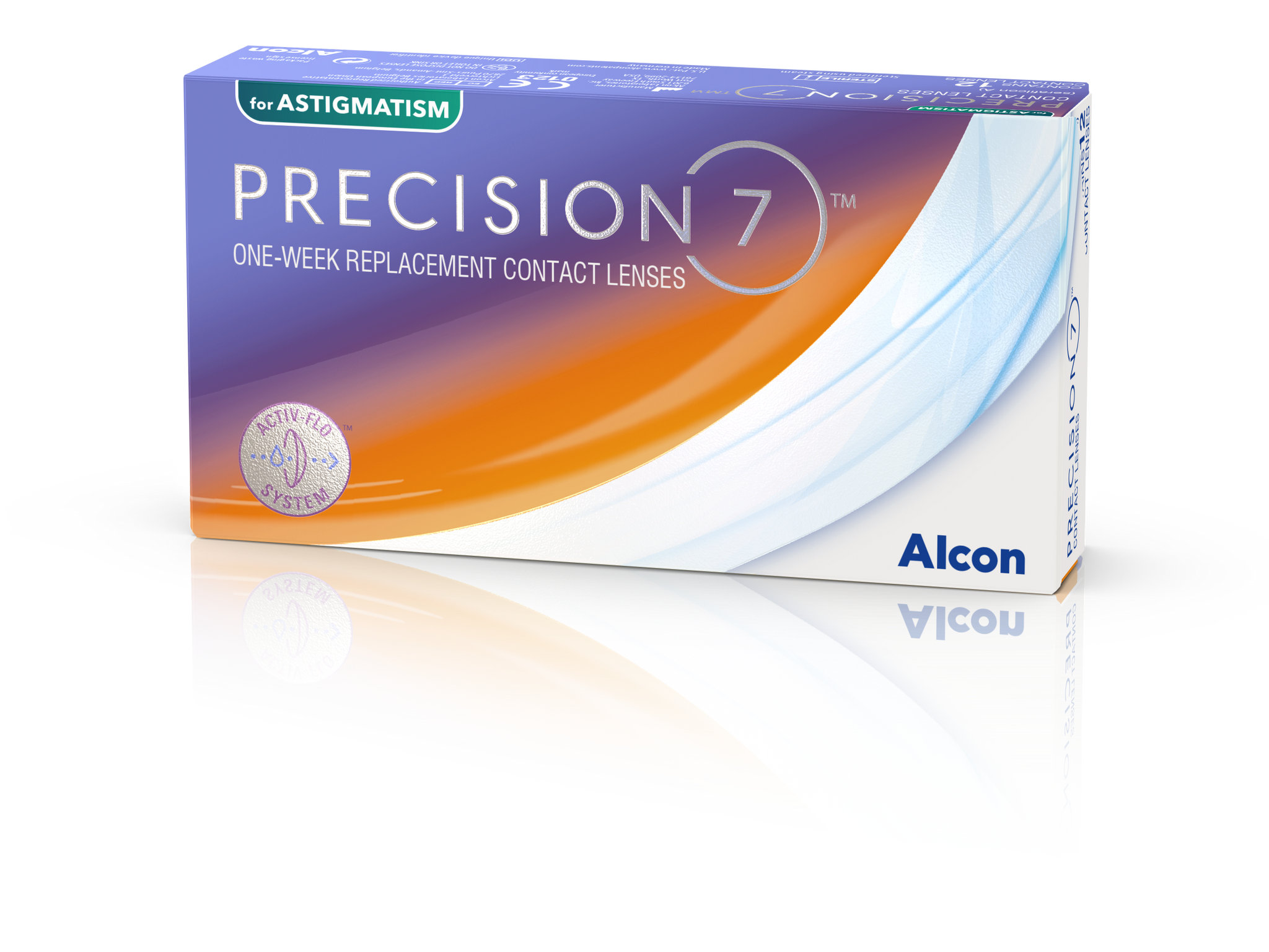 PRECISION 7 FOR ASTIGMATISM - 12 LENSES - 1 WEEK
