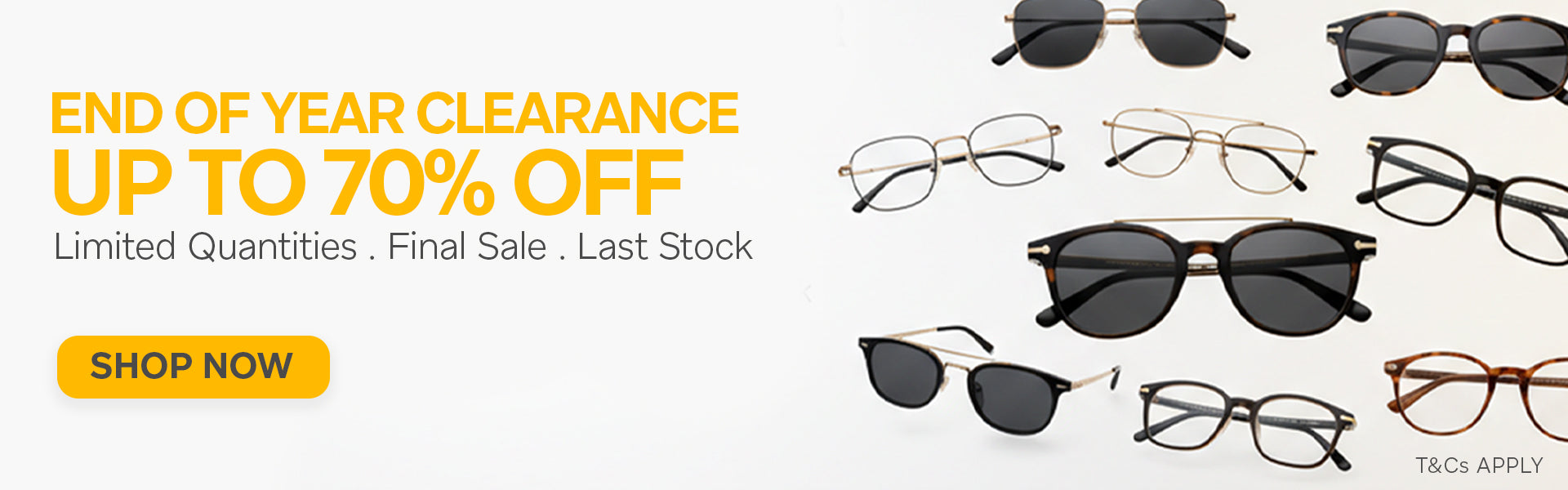 END OF YEAR CLEARANCE