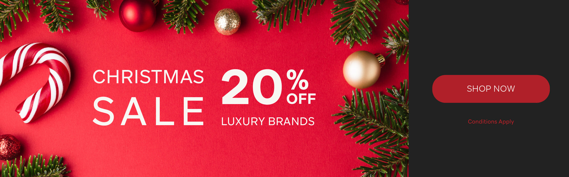 Christmas Sale 20% OFF Luxury Brands at 1001 Optometry