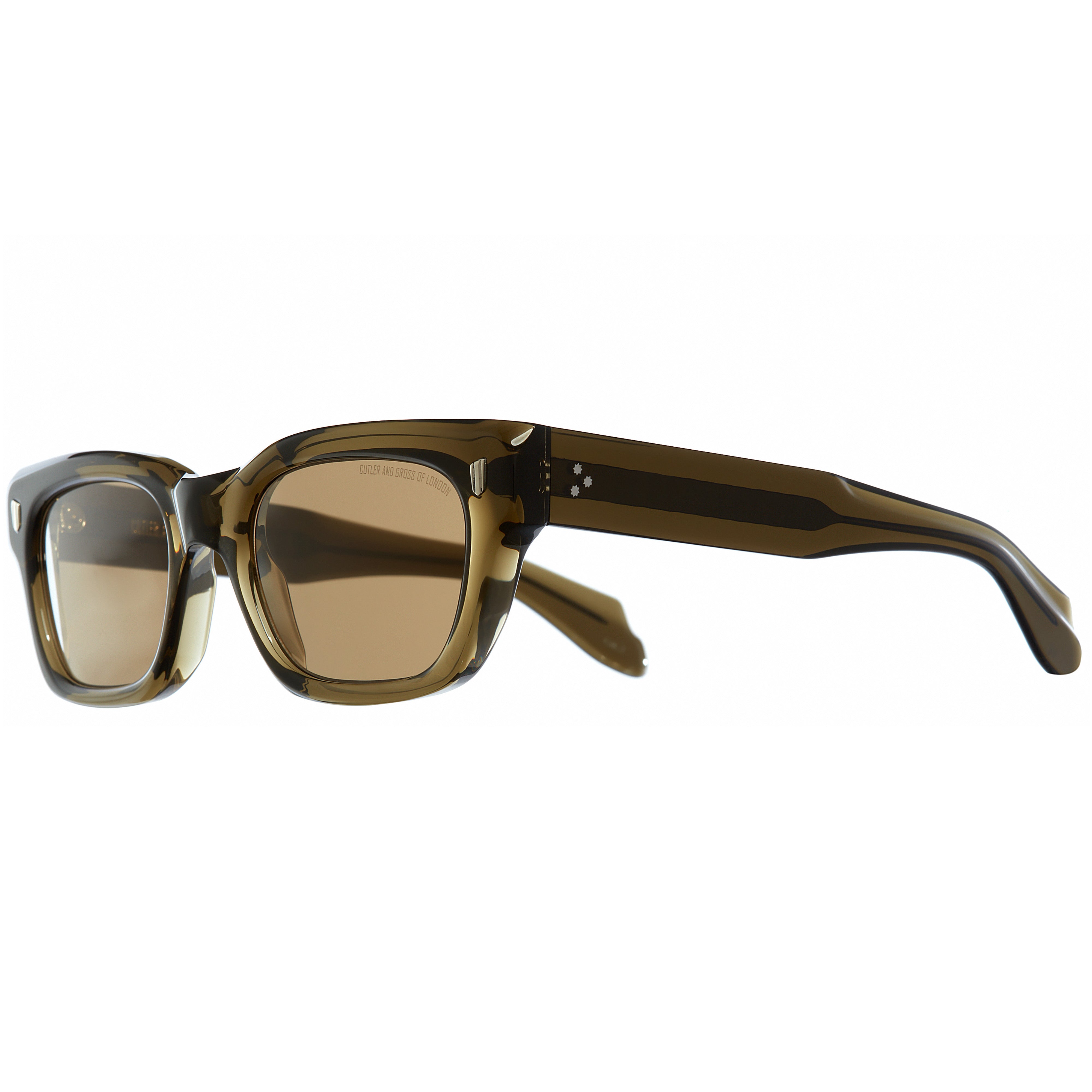Cutler And Gross 1391 Green Sunglasses | 1001 Optometry