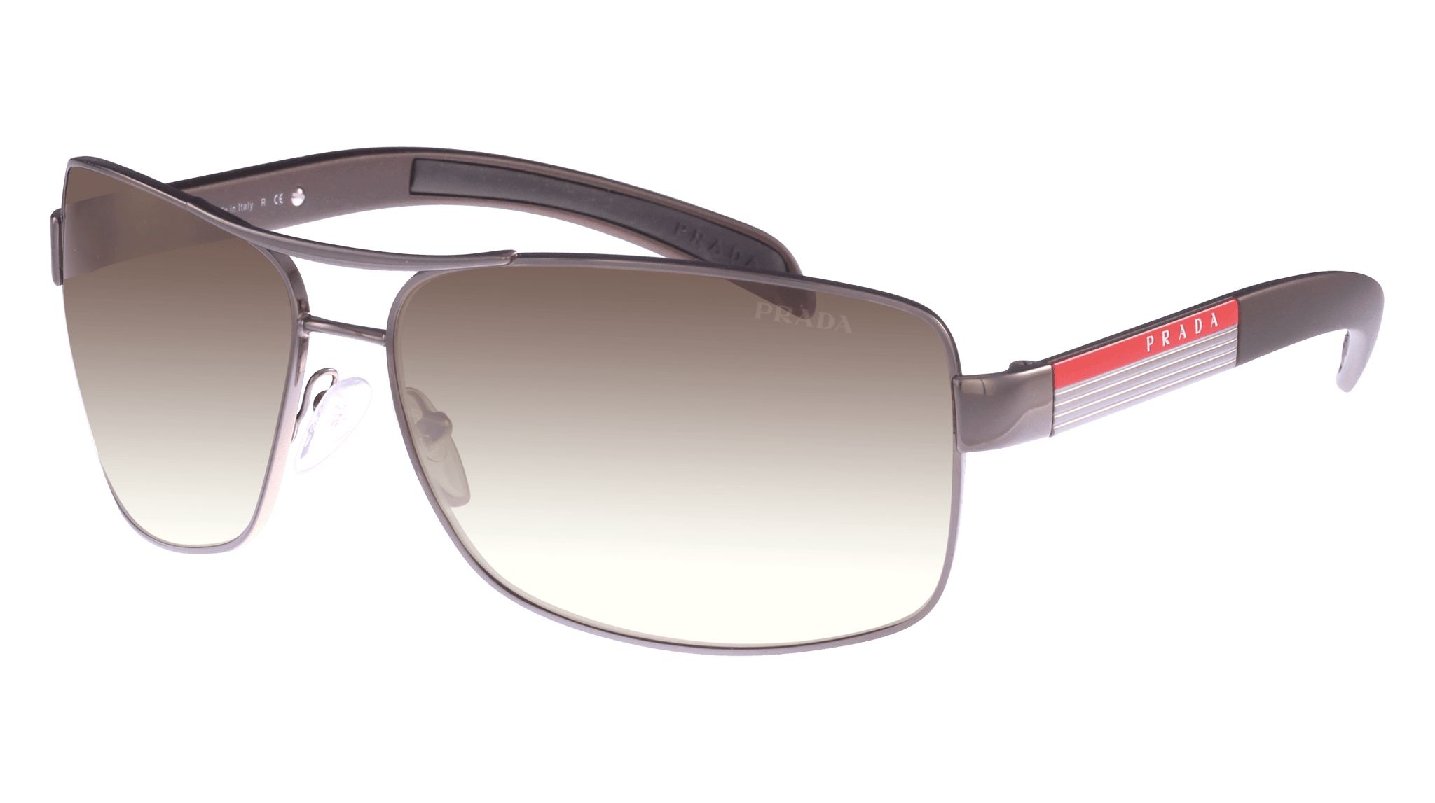 PRADA LINEA ROSSA Sunglasses PS 54IS in 5av6s1 - gunmetal/ brown gradient